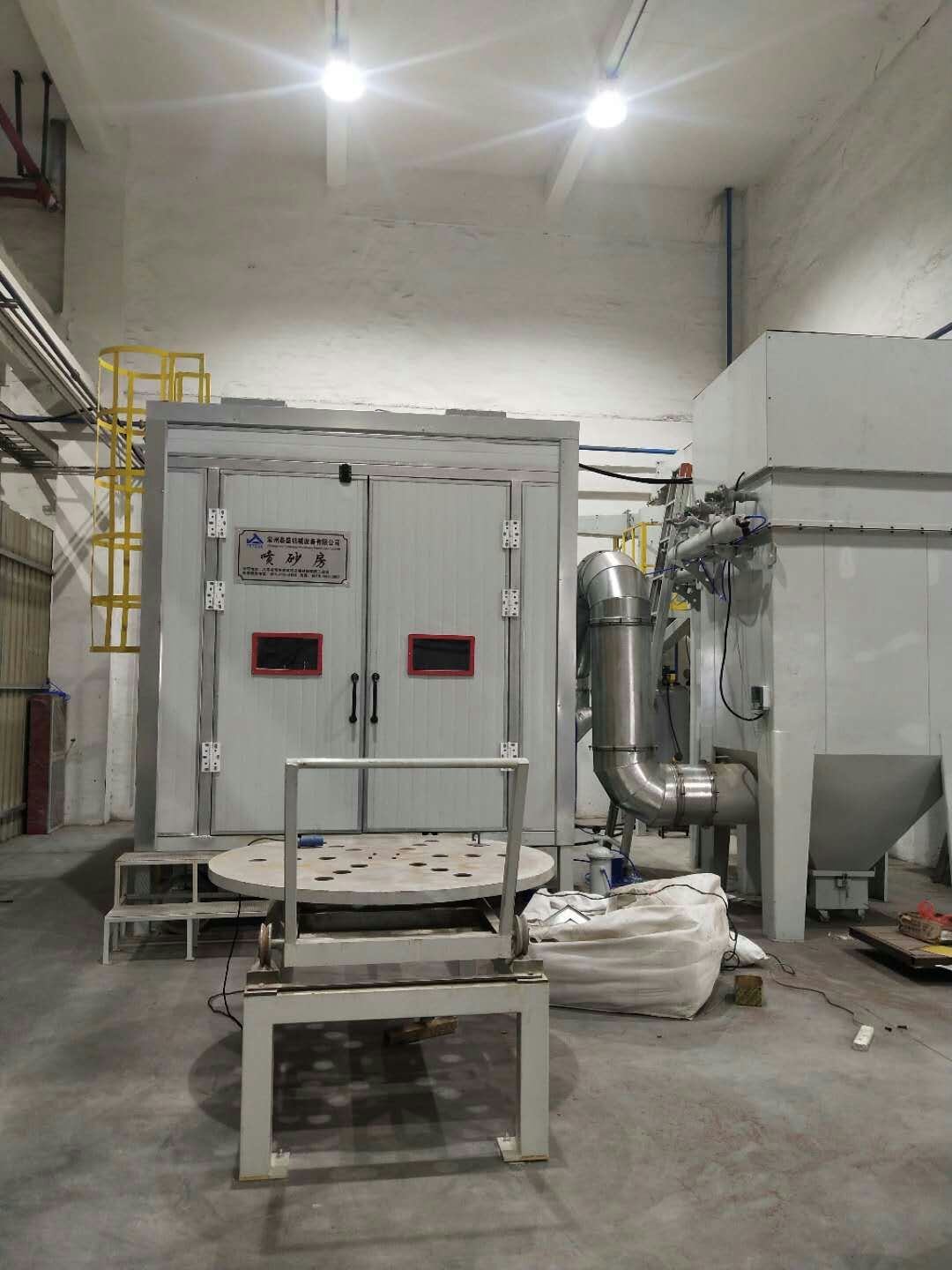 環(huán)保噴砂房哪家好？江蘇無錫找迪砂！環(huán)保無污染，符合環(huán)評！